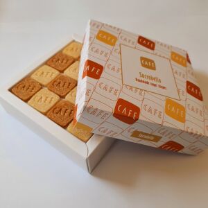 Cukrobello CAFE felirat formájú formacukor 112615108 - Potraviny & Nápoje