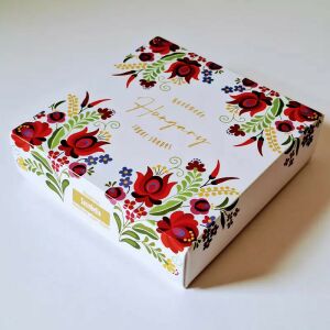 Cukrobello Hungary formacukor kalocsai paprikás mintával virág alakú forma cukrokkal 112615137 - Potraviny & Nápoje