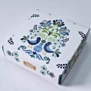 Cukrobello Virág formacukor kék madaras dobozban dobozban 112615138 - Potraviny & Nápoje