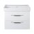 TMP LUX 100 fürdőszobabútor, fehér, két fiókkal, elülnézet