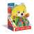 Clementoni Interactive Plush Bear - Macko Lacko, yellow, 30cm, sings, talks, teaches letters and numbers, packaging