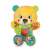 Clementoni Interactive Plush Bear - Macko Lacko, yellow, 30cm, sings, talks, teaches letters and numbers