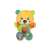 Clementoni Interactive Plush Bear - Macko Lacko, yellow, 30cm, sings, talks, teaches letters and numbers