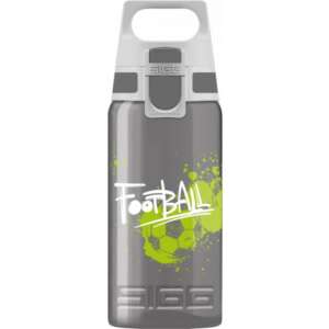 Sigg Viva One Football BPA-mentes gyerek kulacs 0.5L, szürke zöld focis mintával - Sigg