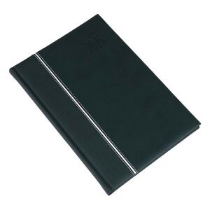 Határidőnapló REALSYSTEM Kensington B/5 heti fehér lapos zöld 2025. 112627746 - REALSYSTEM