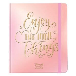 Határidőnapló PLANALL New Classic Enjoy B/5 heti keményfedelű gumis 2025. 112627775 - Naptár
