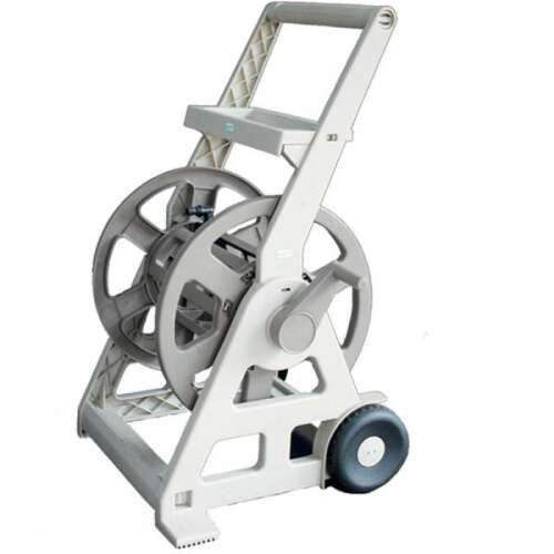 Tambur pentru furtun de grădină cu roți, 50 de metri, 3/4 inch