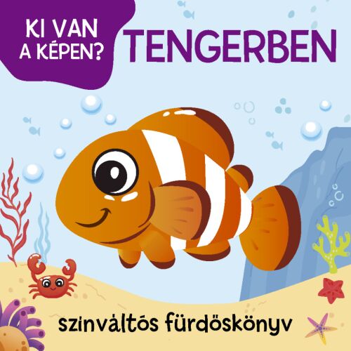 Ki van a képen? - Tengerben - színváltós fürdőskönyv 112652508