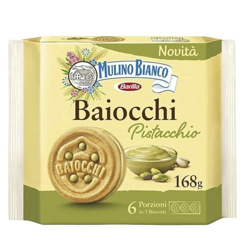 Mulino Bianco keksz pisztáciás 168gr