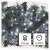 LED Christmas lights, 600 lights, 12 meters, cold white, timer, Emos, outdoor and indoor use