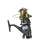 Kiyoshi KD5000 fishing reel, black and gold, 13 bearings, side view