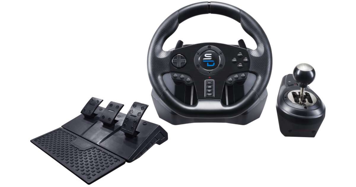 SUBSONIC Superdrive Multi (Xbox Series X/S PS4 Xbox One ) - Sports Racing  Steering Wheel Pro GS 850X