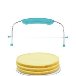 Tortaszeletelő konyhai eszköz vágódróttal