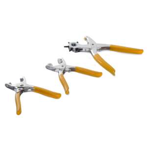 Kit din piele artificială găuri perforate nituri ochiuri șuruburi 40068007 - Construcții și renovări