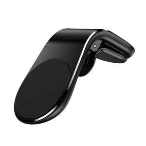 Black magnetic car phone mount for air vent - Verk Group
