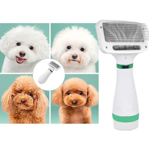 Sušič vlasov kefa hrebeň 2v1 pre psov pre domácich miláčikov