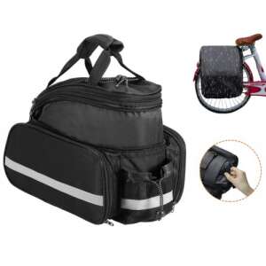 Univerzális Kerékpáros Csomagtartó Táska - 30L - Fekete