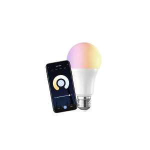 Inteligentna żarówka LED WiFi z RGB i CCT, sterowana za pomocą aplikacji na smartfona - Kominek