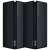 Xiaomi Mesh System AX3000 Wi-Fi router, black, 2 pack, angled view