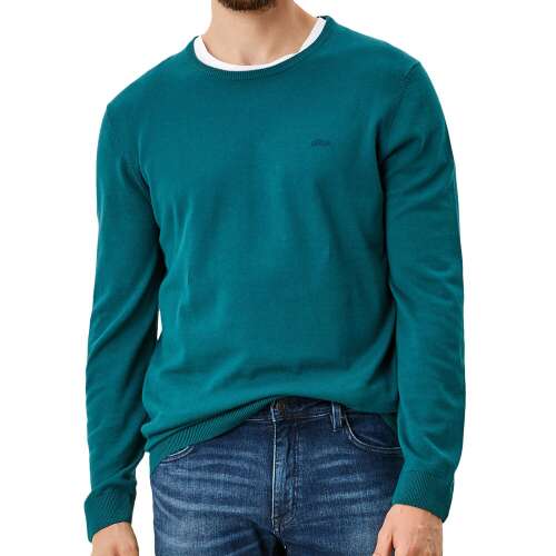 S.Oliver Férfi Kötött Pulóver - Tengerészkék - Méret S 49844939