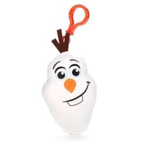 Olaf Frozen Plush Head Bag Clip Keychain, 10 cm - Keychain