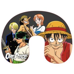 Cestovný vankúš na krk One Piece Team s Luffy, Zoro, Nami, Usopp a Sanji - Cestovné vankúše