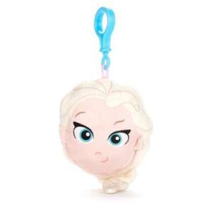 Frozen Elsa head bag clip plush, 13 cm - Keychain