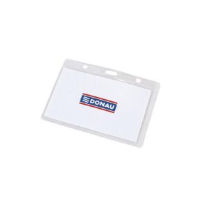 Azonosítókártya tartó, 105x65 mm, hajlékony, fekvő, DONAU 122868435 - Okmány- & Kártyatartó