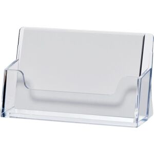 Névjegytartó, műanyag, 50 db-os, HELIT, víztiszta 122874088 - Helit