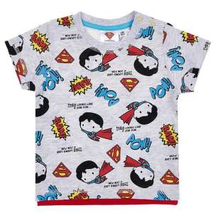 Superman szürke, mintás kisfiú póló 39887498 DC Gyerek póló