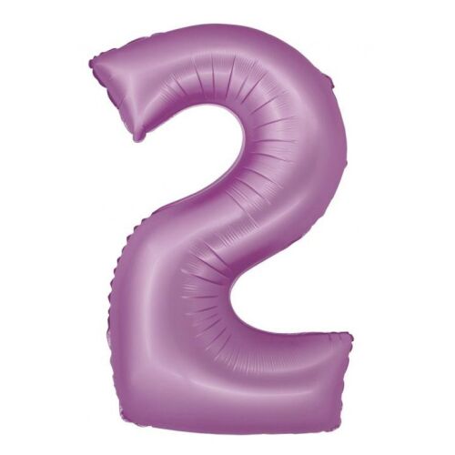 Balon folie lavanda numarul 2, 76 cm