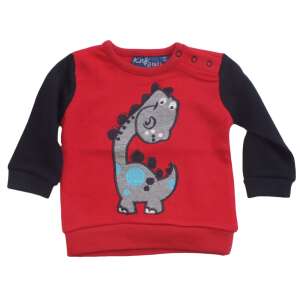 Knot So Bad Dínós Fiú Pulóver - Piros-Kék 39887663 - Knot So Bad