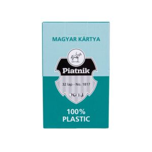 Plasztik magyar kártya 146070021 - Játék