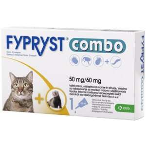Fypryst Combo spot on macskáknak, vadászgörényeknek (3 x 1 pipetta; 3 x 50 mg) 39887732 Bolha- és kullancsriasztók