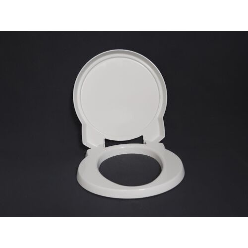 Fehér WC ülőke kültéri WC-hez
