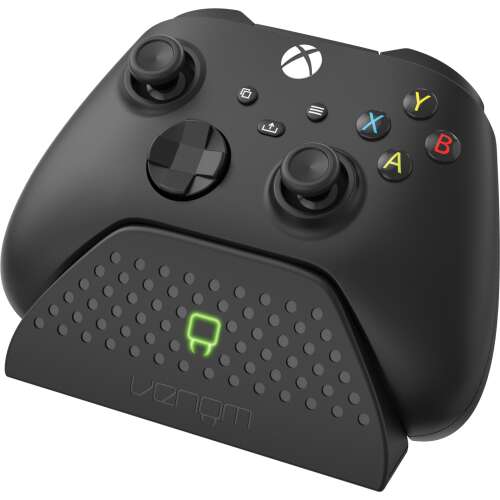 Stacja dokująca Venom do ładowania kontrolera Xbox Series X z zielonym wskaźnikiem LED