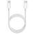Cablu Xiaomi USB-C la USB-C, 1,5m alb