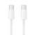 Cablu Xiaomi USB-C la USB-C, 1,5m alb