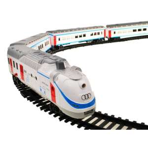 Șină uriașă de tren de pasageri cu accesorii de cale de cale 208cm