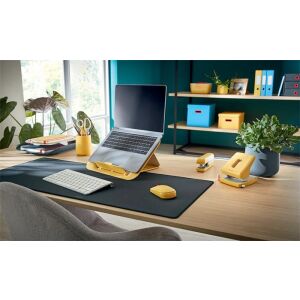 Könyökalátét, 80x40 cm, csúszásmentes, LEITZ "Cosy", bársonyszürke 122869804 - Leitz