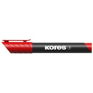 Alkoholos marker, 3-5 mm, kúpos, KORES "K-Marker XP1", piros 122871868 - Kores