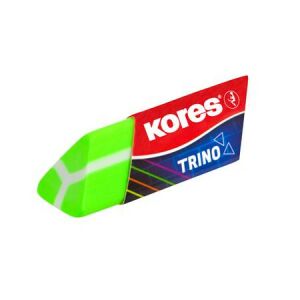 Radír, KORES "Trino", vegyes neon színek 122872021 - Kores