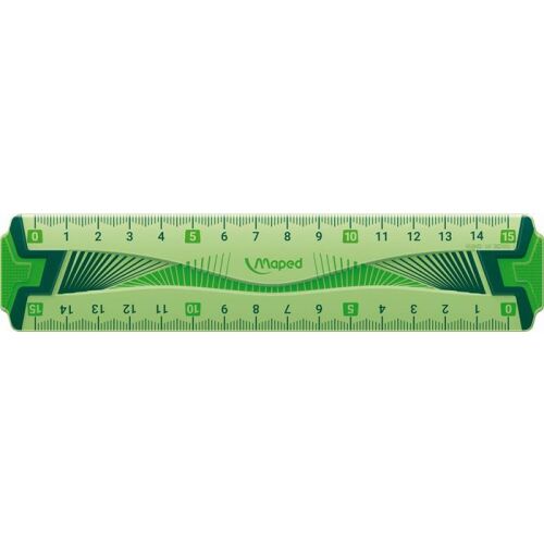 Vonalzókészlet, kicsi, műanyag, hajlítható, 4 darabos, MAPED "Flex" 122872627