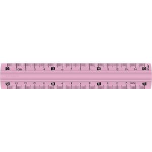 Vonalzó, műanyag, törhetetlen, 15 cm, MAPED "Study Unbreakable", vegyes színek 122872592 - Vonalzó