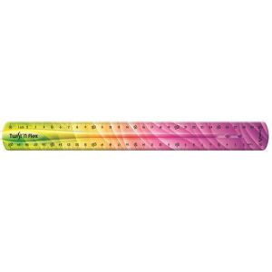 Vonalzó, műanyag, 30 cm, MAPED "Twist'n Flex Decor" 122872648 - Vonalzó