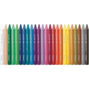 Zsírkréta, MAPED "Color'Peps Wax", 24 különböző szín 122873350 - Rajzeszköz