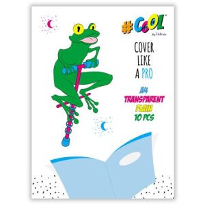 Öntapadó füzet- és könyvborító, A4, COOL BY VICTORIA, víztiszta 122874555 - Cool by Victoria