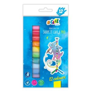 Gyurma, színes, 12 darabos, 200 g, COOL BY VICTORIA 122874600 - Cool by Victoria