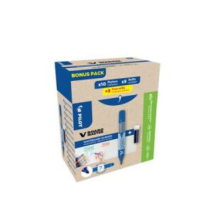 Táblamarker, 2,3 mm, kúpos, PILOT "V-Board Master, Bonus Pack", kék + betét 122877793 - Marker