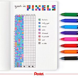 Pentel EnerGelX tollak bullet journalhoz - Pentel